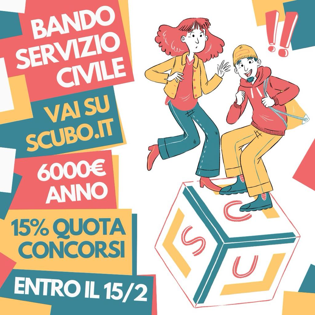 Servizio Civile Universale a Granarolo dell’Emilia: UNA SCELTA CHE CAMBIA LA VITA!… LA TUA E QUELLA DEGLI ALTRI.