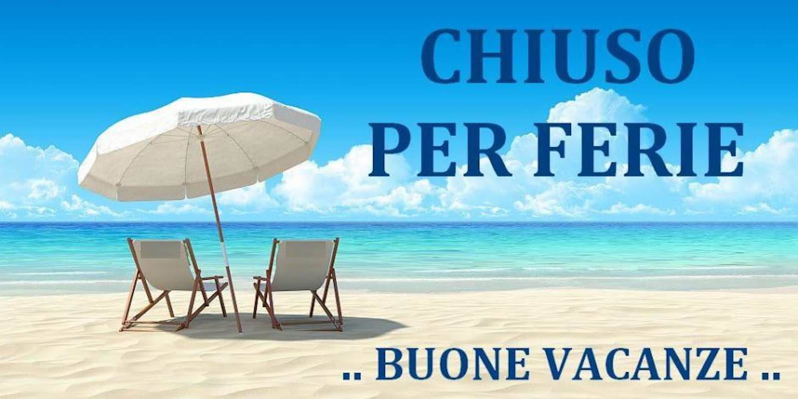 Chiusura estiva