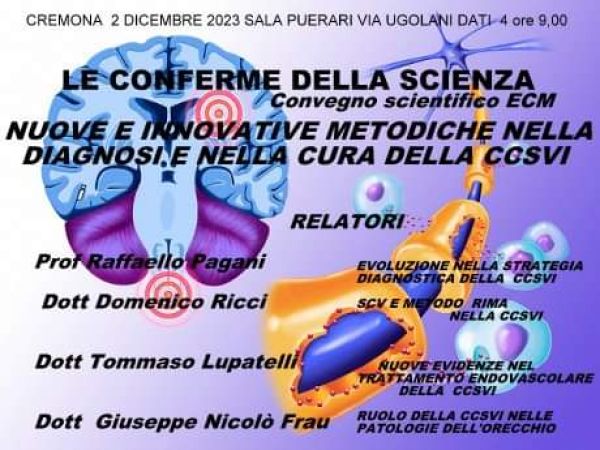 Secondo simposio scientifico: “Le conferme della scienza”